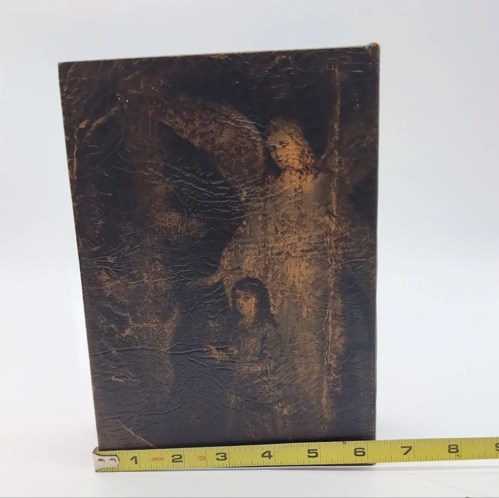 Vintage Guardian Angel 3x6x9 False Stash Book